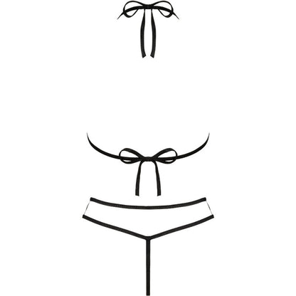 LIVCO CORSETTI FASHION - JIMENA LC 20216 BH + STRING SCHWARZ EINHEITSGRÖSSE