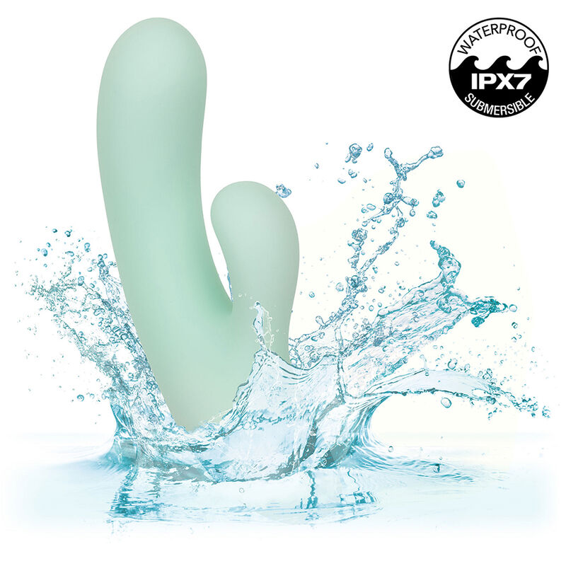 CALEXOTICS - PACIFICA FIJI VIBRATOR &amp; ESTIMULATOR G-PUNKT 10 VIBRATIONEN AQUA