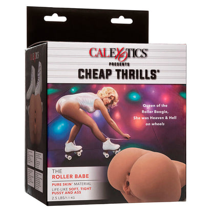 CALEXOTICS - THE ROLLER BABE DOPPELTER REALISTISCHER MASTURBATOR, FLEISCH