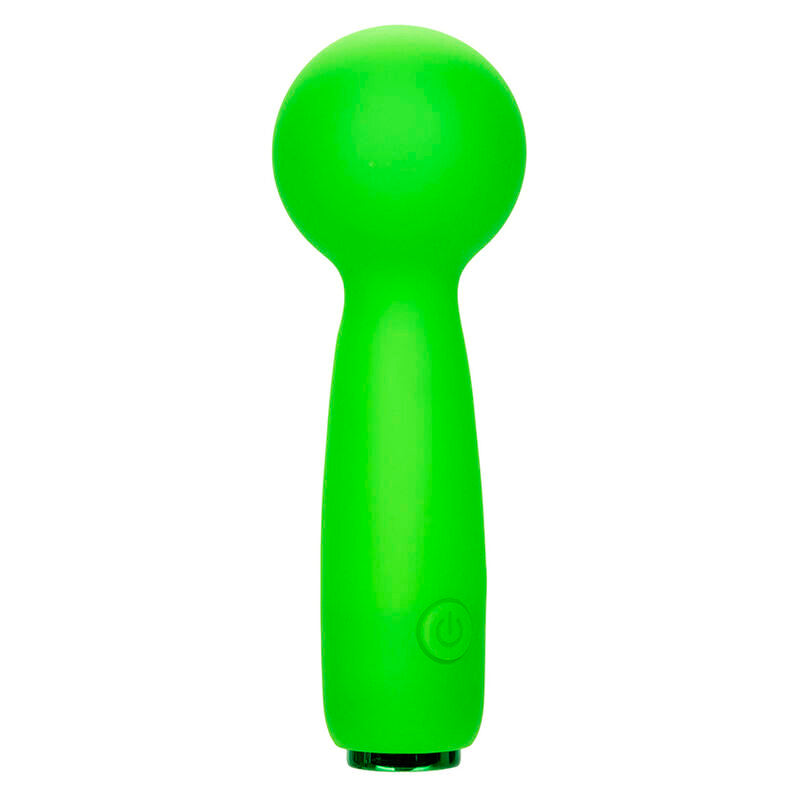 CALEXOTICS - NEON VIBES THE BUBBLY VIBE MINI-MASSAGER 10 VIBRATIONEN GRÜN