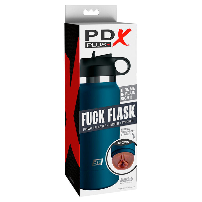 PDX PLUS - FUCK FLASK VAGINE DISCRET STROKER BRAUN MODELL 1