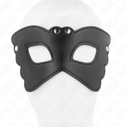 KINK - SCHMETTERLINGSFORM KUNSTLEDERMASKE 20 x 9 CM