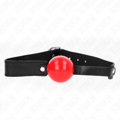 KINK - WEICHER TPE-BALL 4 CM GAG MODELL 1 66 x 2,5 CM VERSTELLBAR 41-61 CM