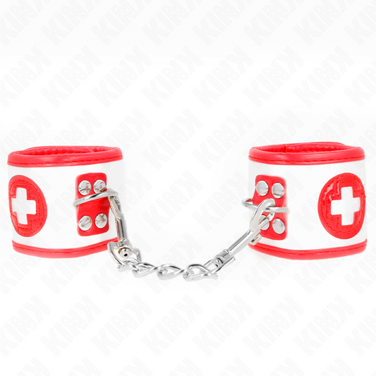 KINK - MINI HANDGELENKFESSELN FÜR KRANKENSCHWESTERN, VERSTELLBAR 18-23 CM X 5 CM