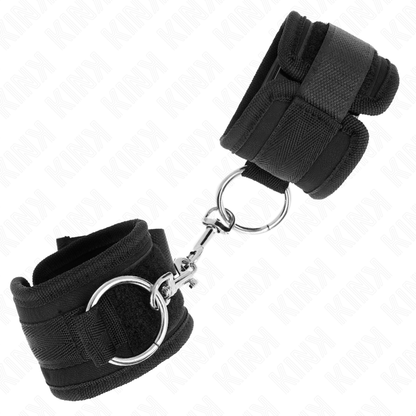 KINK - WRIST RESTRAINTS BLACK ADJUSTABLE 18-35 CM X 6 CM