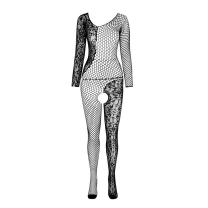 PASSION - BS 107 BODYSTOCKING WEISS EINHEITSGRÖSSE