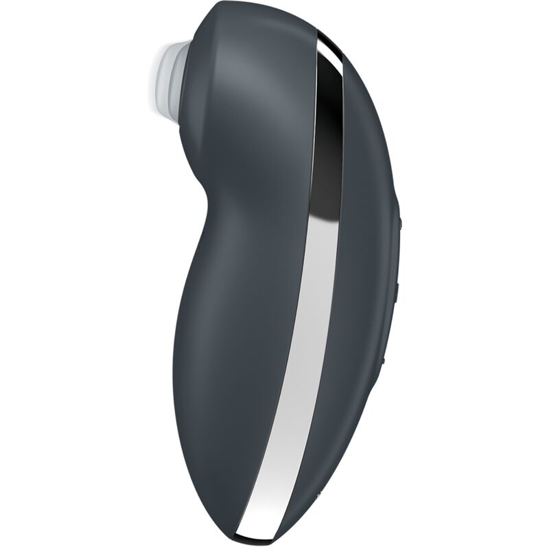 SATISFYER - TAP &amp; CLIMAX 2 VIBRATOR &amp; STIMULATOR GRAU