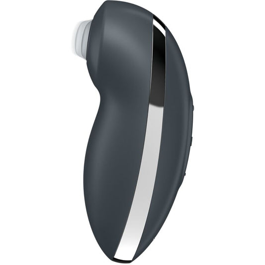 SATISFYER - TAP &amp; CLIMAX 2 VIBRATOR &amp; STIMULATOR GRAU