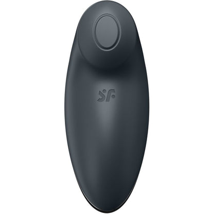 SATISFYER - TAP &amp; CLIMAX 2 VIBRATOR &amp; STIMULATOR GRAU