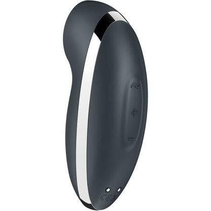 SATISFYER - TAP &amp; CLIMAX 2 VIBRATOR &amp; STIMULATOR GRAU