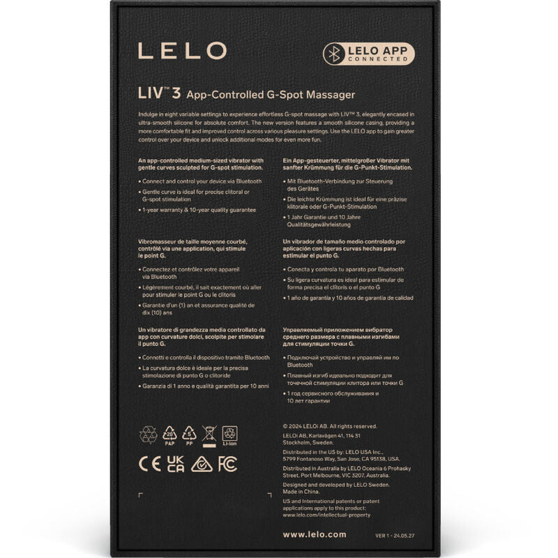 LELO - LIV™ 3 G-SPOT STIMULATOR BLAU