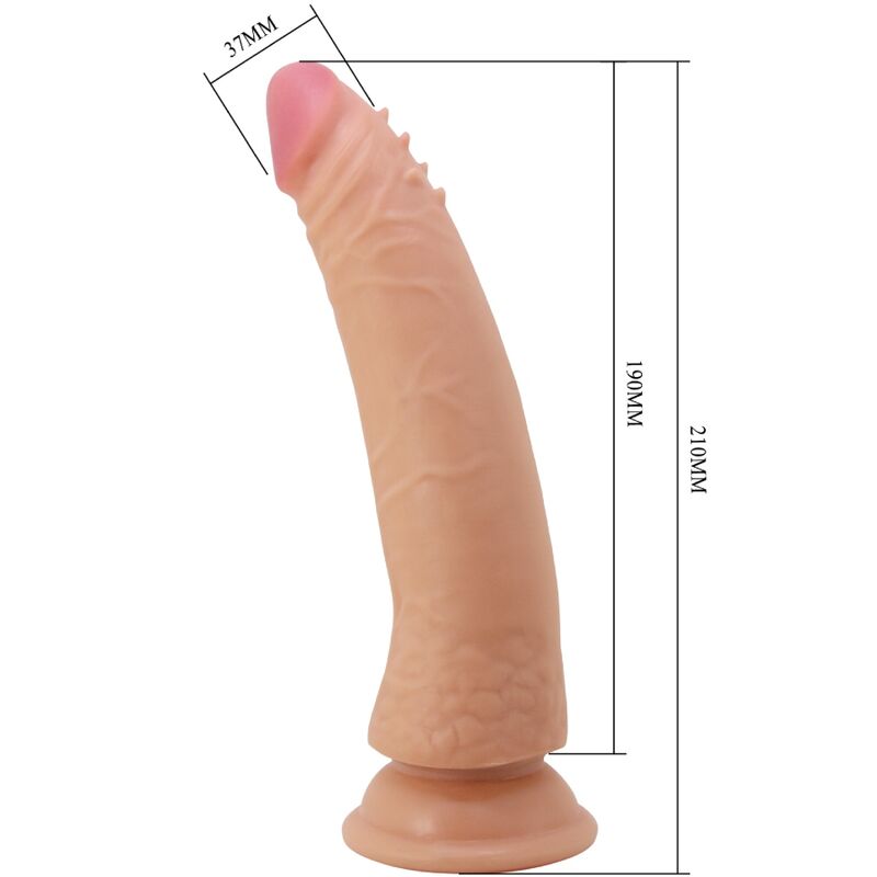 PRETTY LOVE - KABLE SUPER REALISTISCHER PENIS 21 CM FLESH MODELL 2