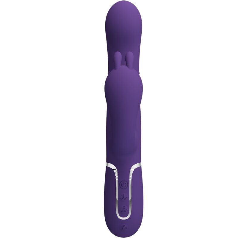 PRETTY LOVE - CAMMY DREIFACHVIBRATOR MULTIFUNKTION 4 IN 1 LILA