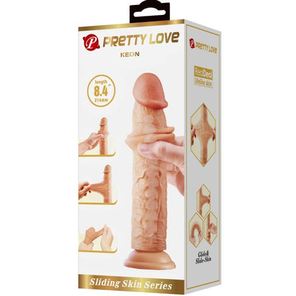 PRETTY LOVE - KEON REALISTISCHER DILDO 21 CM FLESH