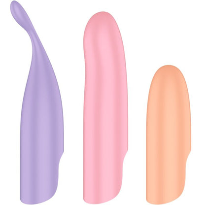 SATISFYER - PLAYFUL FOUR SET VIBRATORS 4 IN 1 + POWER BULLET