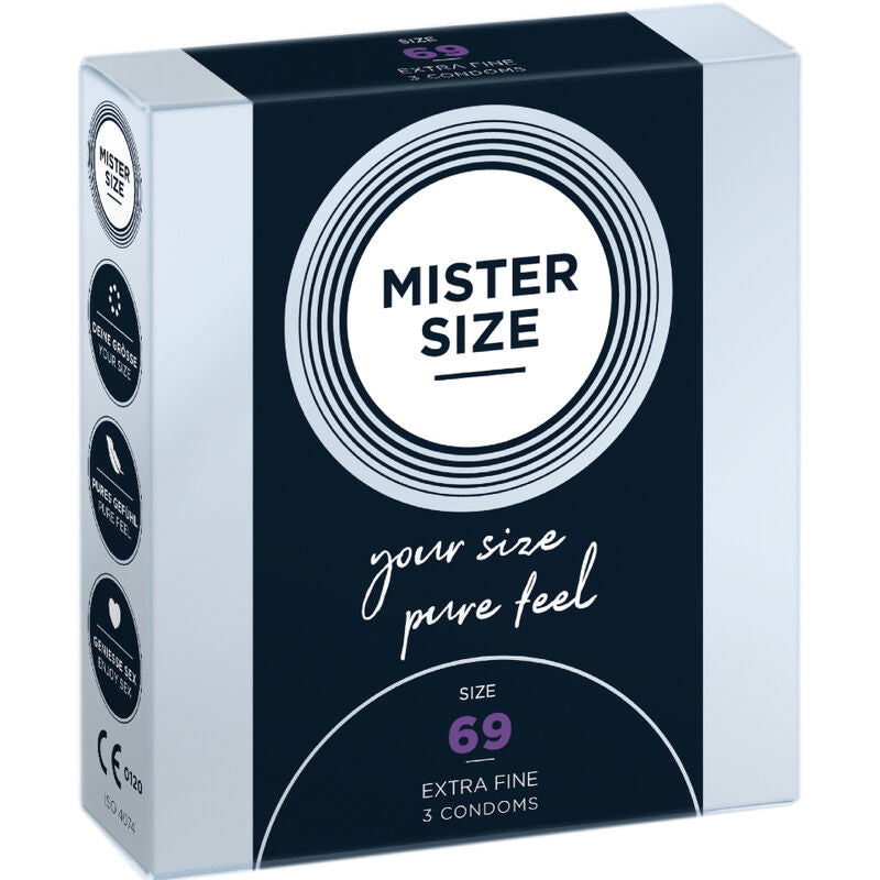 MISTER SIZE - Kondome Größe XXXL 69 MM (3 Stück)