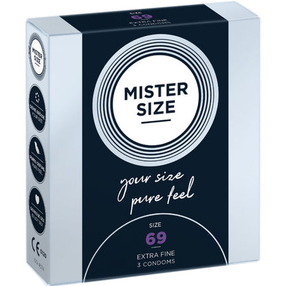 MISTER SIZE - Kondome Größe XXXL 69 MM (3 Stück)