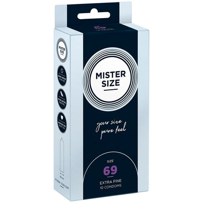 MISTER SIZE - Kondome Größe XXXL 69 MM (10 Stück)