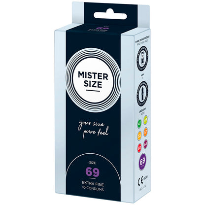 MISTER SIZE - Kondome Größe XXXL 69 MM (10 Stück)