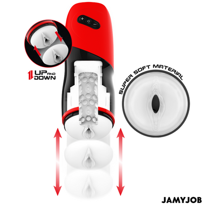 JAMYJOB - XPEED AUTOMATISCHER VAGINA-MASTURBATOR 5 STOSSMODI UND SOUNDEFFEKT
