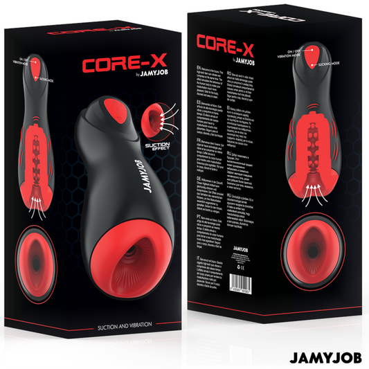 JAMYJOB - CORE-X AUTOMATISCHER MASTURBATOR 5 SAUG- UND VIBRATIONSMODI