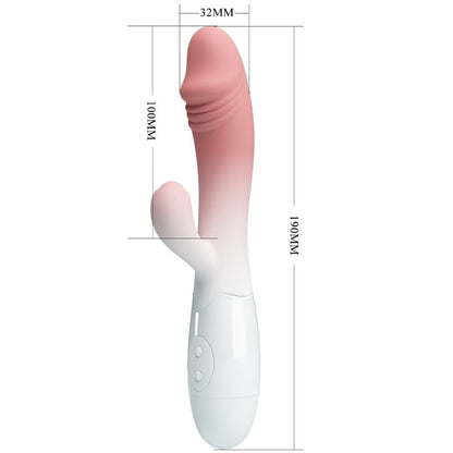 PRETTY LOVE - SNAPPY RABBIT VIBRATOR 30 VIBRATIONEN ROSA