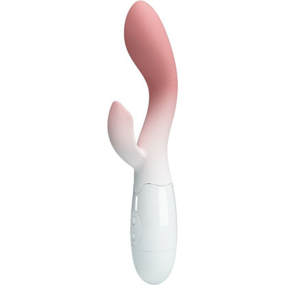 PRETTY LOVE - BRIGHTY G-SPOT VIBRATOR + KLITORIS STIMULATOR 30 VIBRATIONEN ROSA
