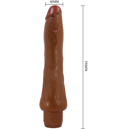 BAILE - DRYAD REALISTISCHER VIBRATOR 25 CM MULATTE