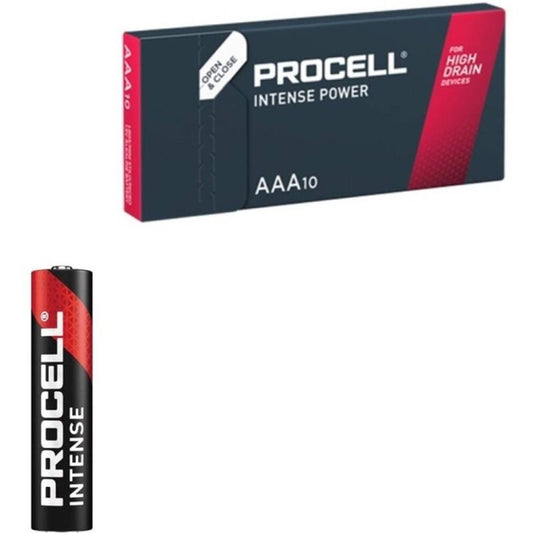 PROCELL - INTENSIVE POWER ALKALINE LR03 AAA 1,5 V BOX*10