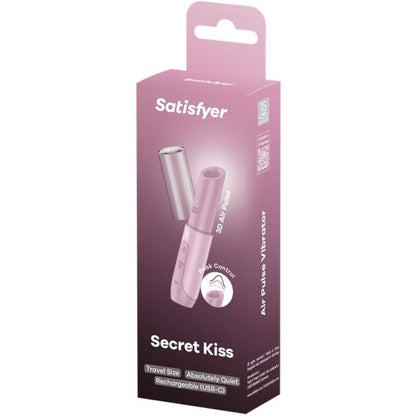 SATISFYER - SECRET KISS WAVE KLITORISSTIMULATOR ROSA