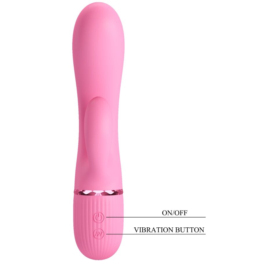 PRETTY LOVE - MARSKI RABBIT VIBRATOR &amp; G-SPOT PINK