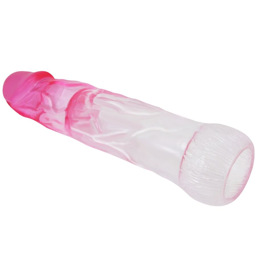 PRETTY LOVE - NERON REALISTISCHE 6 CM VERGRÖSSERUNGSHÜLLE FÜR PENIS ROSA