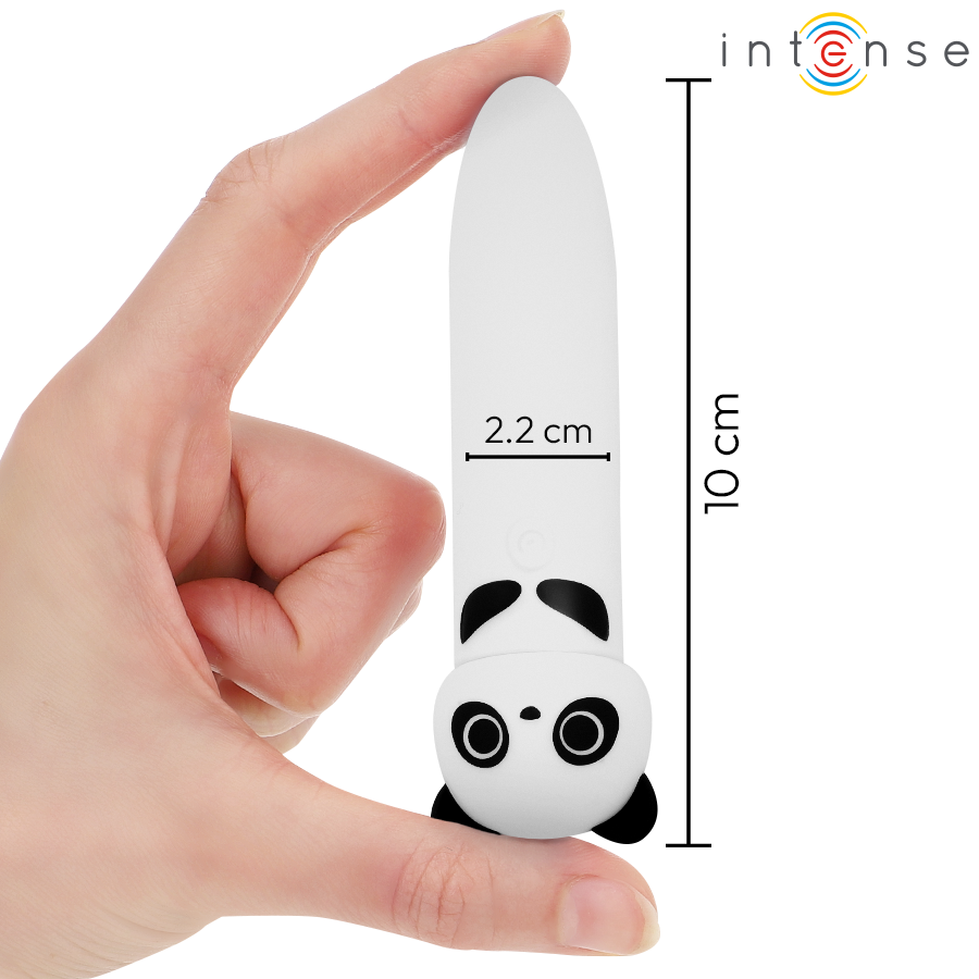 INTENSE - POH PANDA VIBRATING BULLET USB RECHARGEABLE 10 X 2.2 CM