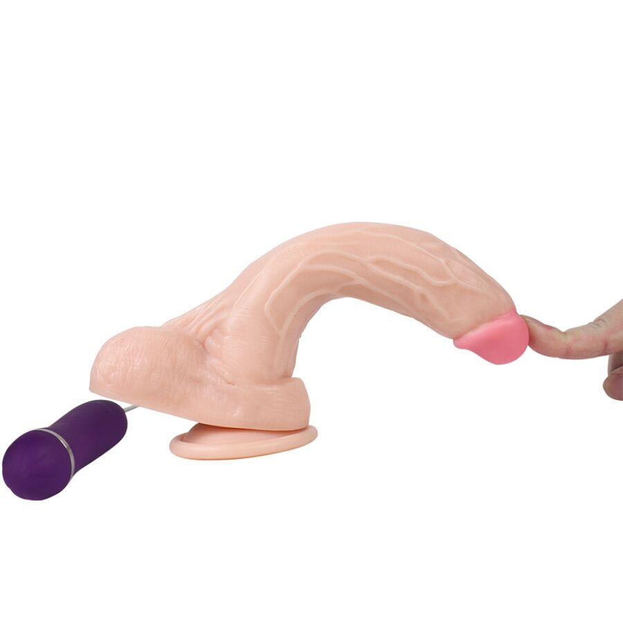 SHEQU - HOLY DRAGON VIBRATORDILDO MIT FERNBEDIENUNG 20,5 CM