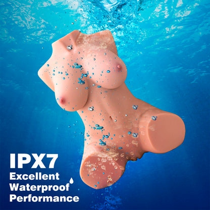 XISE - DANIA THRUSTING REALISTISCHER VIBRIERENDER WEIBLICHER TORSO 52 CM