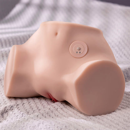 XISE - FENNIE SHAKING REALISTISCHER MULTIPOSITIONS-MASTURBATOR FÜR VAGINA UND ANUS MIT VIBRATION