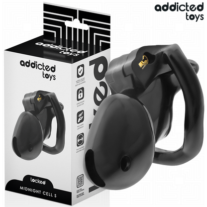 ADDICTED TOYS LOCKED - MINDNIGHT CELL PENIS CAGE SIZE S 4.8 CM