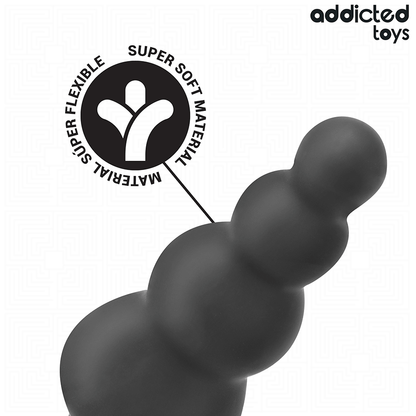 ADDICTED TOYS - ANALPLUG MIT RING SILIKON MODELL 5