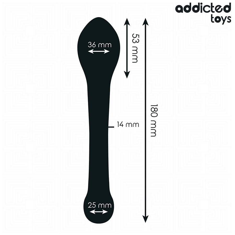 ADDICTED TOYS - ANAL STIMULATOR SILICONE 18 CM