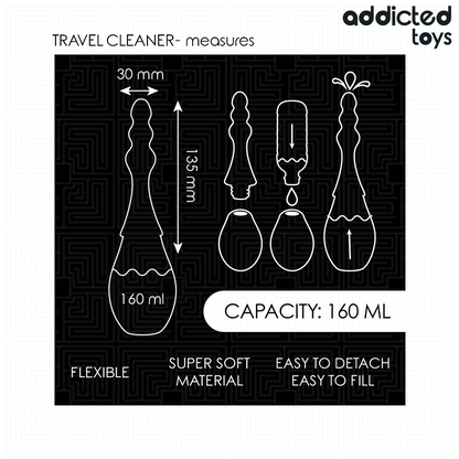 ADDICTED TOYS - REISEREINIGER SILIKON MODELL 4