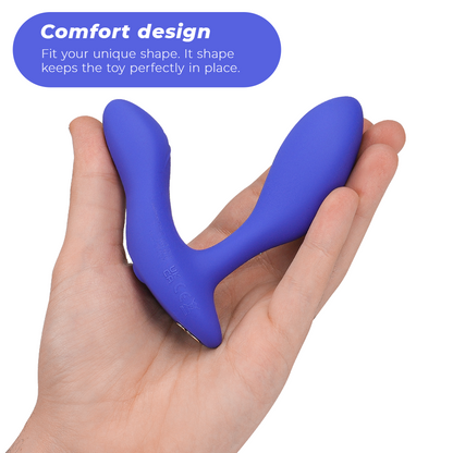 WE-VIBE - VECTOR+ BLAUER PROSTATAMASSAGEGERÄT