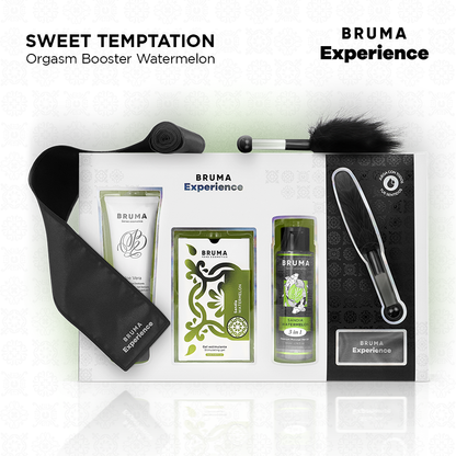 BRUMA XPERIENCE - SÜSSE WASSERMELONEN-VERSUCHUNGSSET MIT ORGASMUSVERSTÄRKER