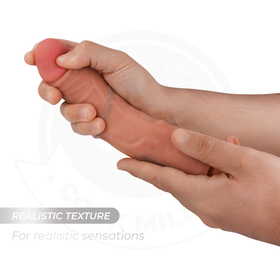 COCK MILLER - HYPERREALISTISCHER DILDO MIT SAUGNÄPFEN UND STOSSFUNKTION MIT FERNBEDIENUNG 21,5 CM