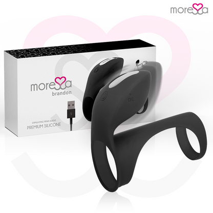 MORESSA - BRANDON VIBRATOR RING WITH COVER