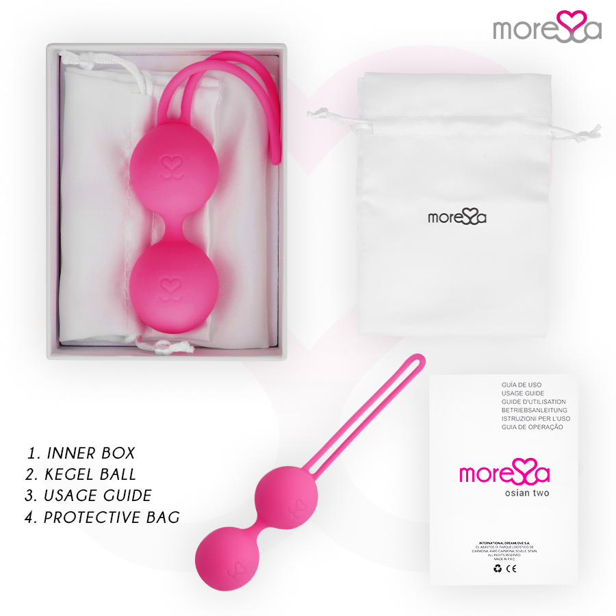 MORESSA - OSIAN TWO PREMIUM SILICONE PINK