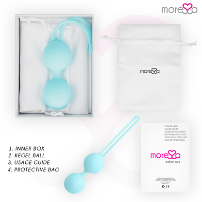MORESSA - OSIAN TWO PREMIUM TURQUOISE SILICONE