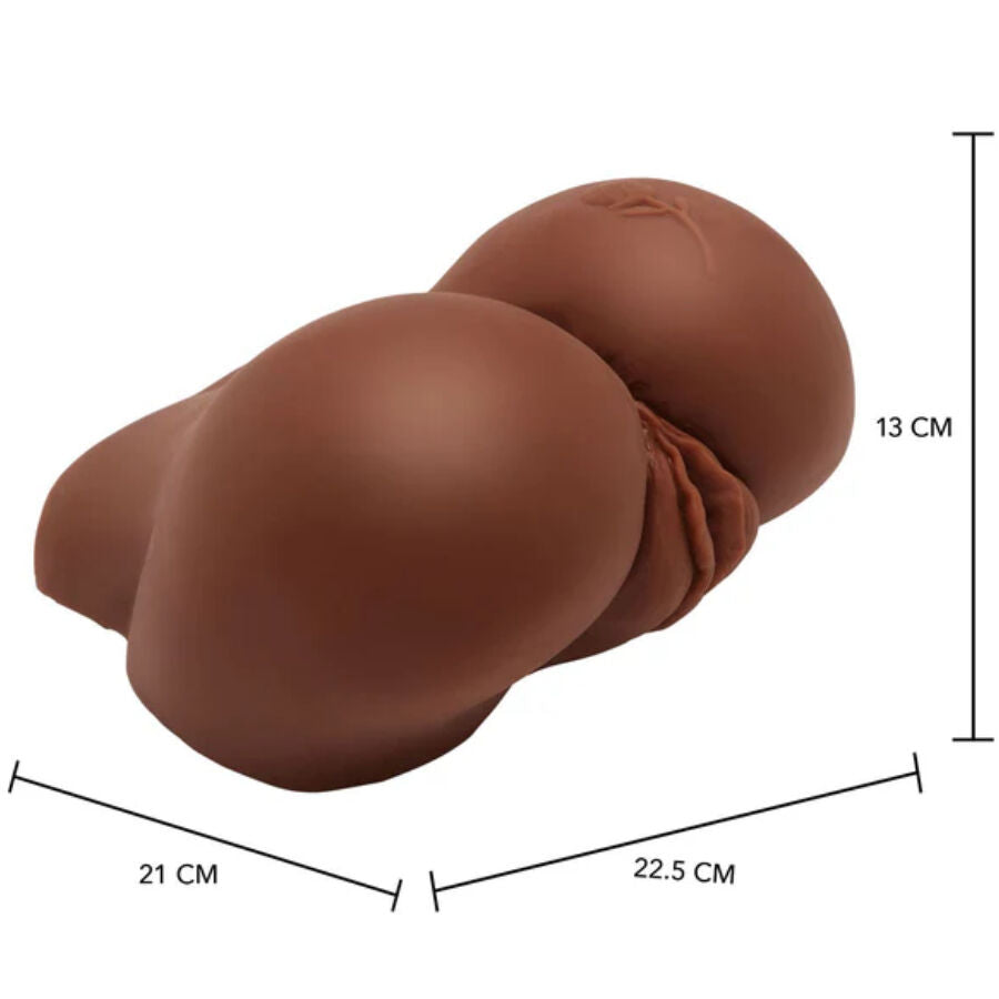 ACT - BIG ASS REALISTISCHER MASTURBATOR MIT BRAUNEM VIBRATOR