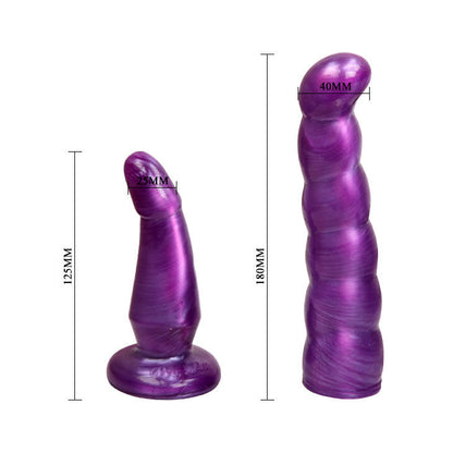 BAILE - LILA ANAL- UND VAGINALGESCHIRR FÜR FRAUEN GPOINT 17 CM