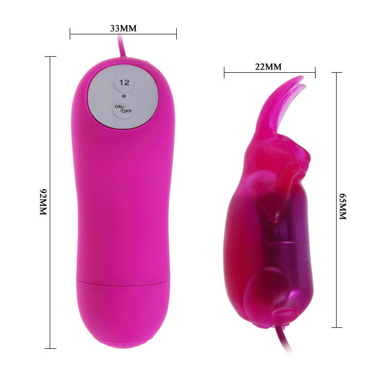 BAILE - SÜSSES GEHEIMES HÄSCHENVIBRATOR 12 GESCHWINDIGKEITEN