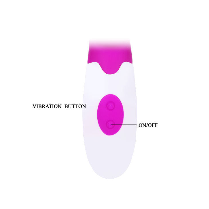 PRETTY LOVE - FLIRTATION ALVIS VIBRATOR MIT KLITORISSTIMULATOR